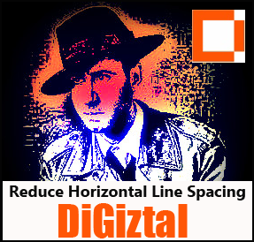 reduce spacing between horizontal line and text WordPress