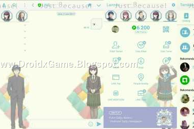 Download Tema Line Anime Just Because