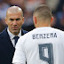 Zidane bolsters Benzema 