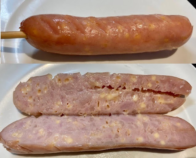 実食 クワトロチーズフランク ファミマ レビュー 4種のチーズ コンビニ研究本部ホットスナック調査室 コンビニ サラリーマン総研 最新コンビニグルメがわかるブログ