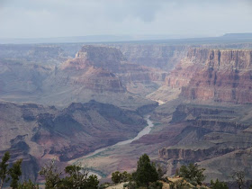 grand canyon, river, colorado, arizona, ridge