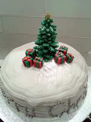 fondant christmas tree