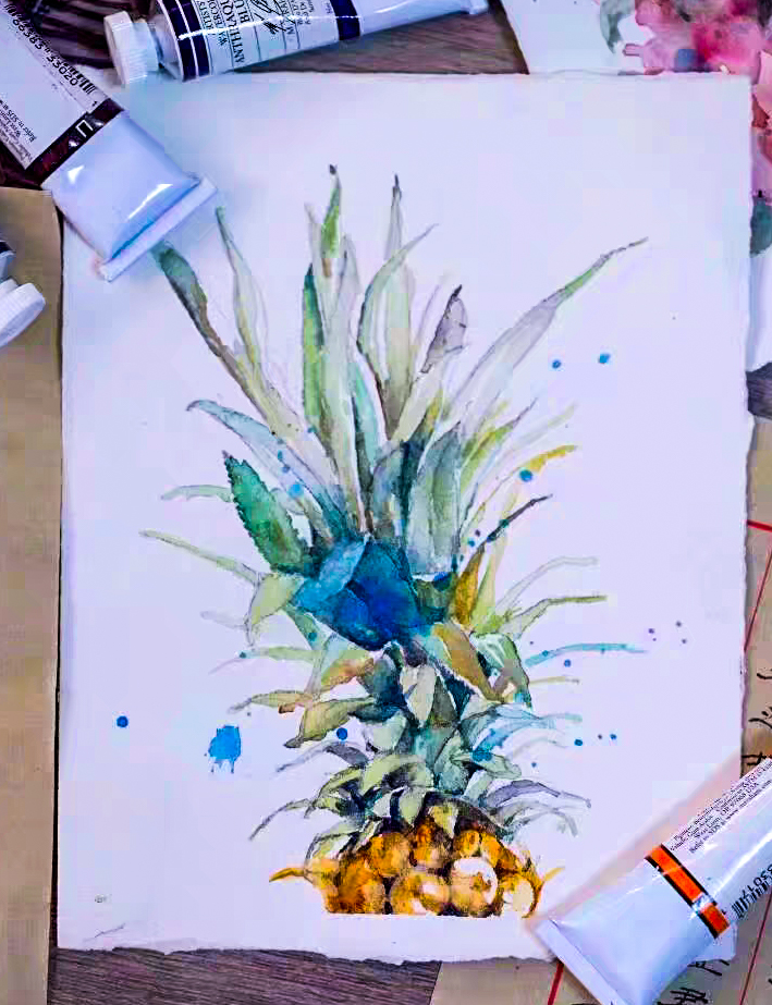 26 Watercolor ideas of flower fruit ，Where is Watercolor from？come to see my collection