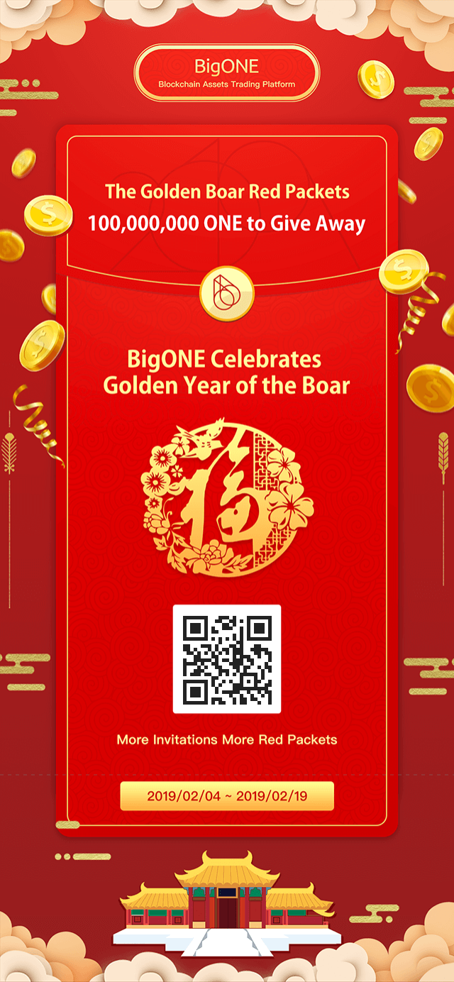 BigONE Celebrates Chinese New Year: 100,000,000 ONE to Give Away