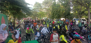 Jalin Silaturrahim, Ansor Kobar Gowes Bareng