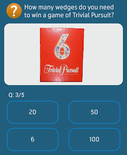 How many wedges do you need to win a game of Trivial Pursuit?