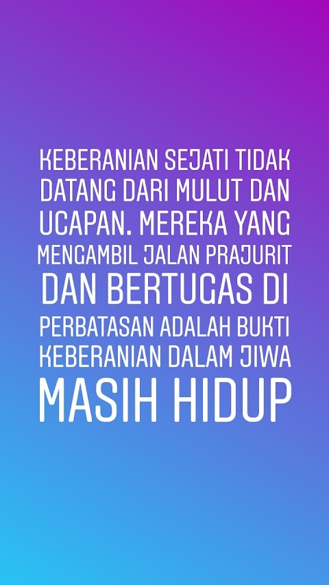 kata bijak seorang militer