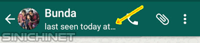  dimana anda sanggup mengetahui kapan terakhir kalinya pengguna WhatsApp lainnya mengakses a WhatsApp - Menonaktifkan Fitur Last Seen