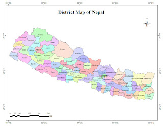 District Map of Nepal