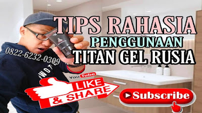 apakah perlu dicuci setelah menggunakan titan gel