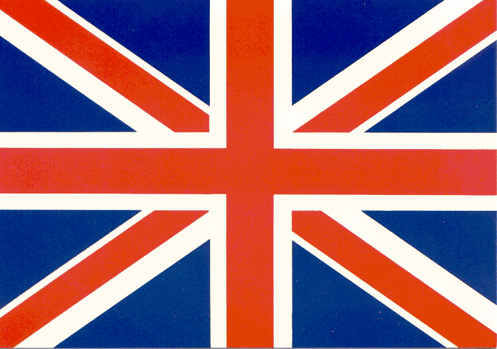 London England Flag. Choose your language. England!