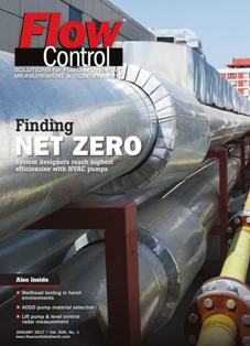 Flow Control. Solutions for fluid movement, measurement & containment - January 2017 | ISSN 1081-7107 | TRUE PDF | Mensile | Professionisti | Tecnologia | Pneumatica | Oleodinamica | Controllo Flussi
Flow Control is the leading source for fluid handling systems design, maintenance and operation. It focuses exclusively on technologies for effectively moving, measuring and containing liquids, gases and slurries. It aims to serve any industry where fluid handling is a requirement.
Since its launch in 1995, Flow Control has been the only magazine dedicated exclusively to technologies and applications for fluid movement, measurement and containment. Twelve times a year, Flow Control magazine delivers award-winning original content to more than 36,000 qualified subscribers.