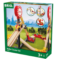 Jouet en bois de la marque Brio le circuit grand huit