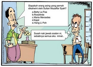 Kumbang Jingga: Koleksi-koleksi kartun Lawak Di Sekolah