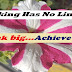  Inspiring Thought: Thinking Has No Limit So Think High Achieve Big, Steps to Follow 