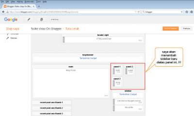 Cara Menambah Sidebar Baru Di Tataletak Blogger