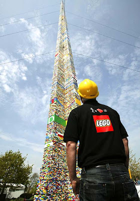 World's Tallest Lego Tower Ever