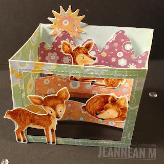 Love You Deerly Card by May Guest Designer Jeannean Marshall | Deer Friend Stamp Set by Newton's Nook Designs #newtonsnook #handmade