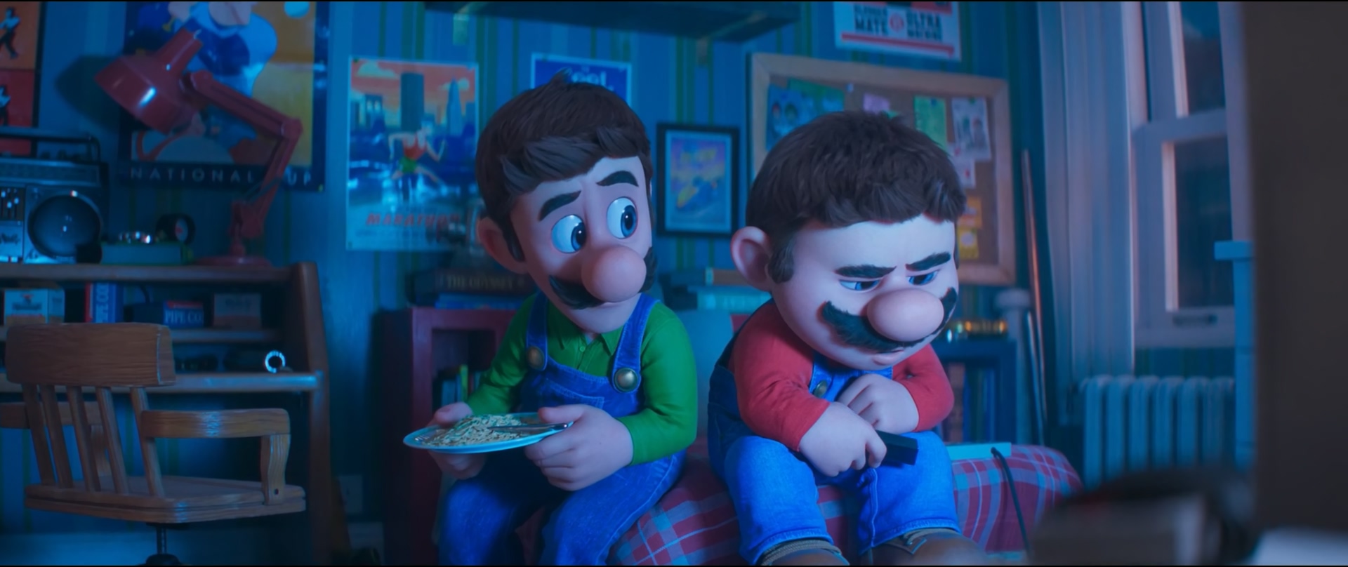 The Super Mario Bros. Movie brothers sad