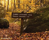 Ramsey Cascades Falls trailhead