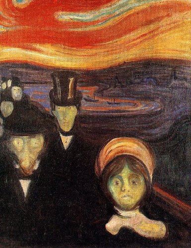 Edward Munch, 'Anxiety' (1894)