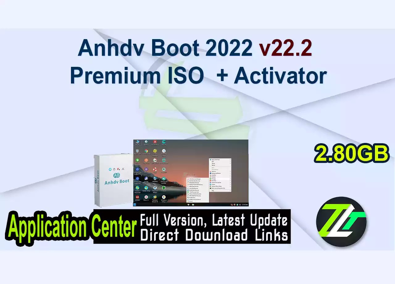 Anhdv Boot 2022 v22.2 Premium ISO + Activator