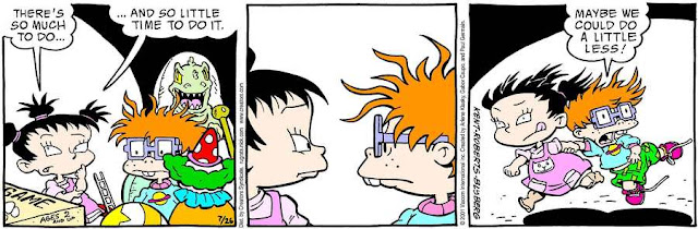 Classic Rugrats Comic Strip for July 26, 2024 | Nickelodeon