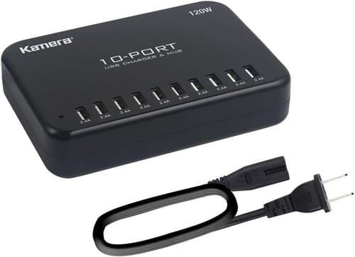 Kamera USB Charger 10-Port Charging Hub