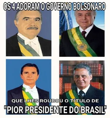 Sarney Collor FHC e Temer