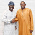 Sanwo-Olu felicitates with Femi Otedola at 60