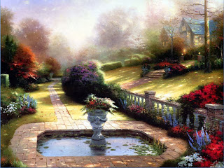 Lukisan Pemandangan Indah Oleh Thomas Kinkade