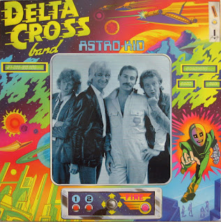 Delta Cross Band "Astro Kid" 1982 + "Up Front"1981 + "Tough Times"1990 + "Dirty Trax"1995 CD Compilation Danish Blues Rock (C. V. Jørgensen,Buffalo,Delta Blues Band....members)