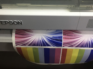 sublimation printing on 90g transfer paper 