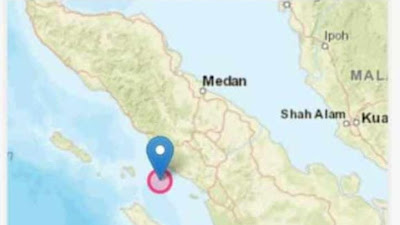 Gempabumi 5,2 Magnitudo Guncang Aceh Singkil
