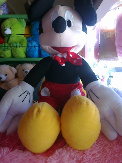 Boneka Mickey mouse dengan harga murah HARGA Rp.140.000- + ongkir Rp.30.000,- jabodetabek  CALL 087804322021 PIN 7DDEC90D 24 jam COSTUMER SERVICE BONESKA