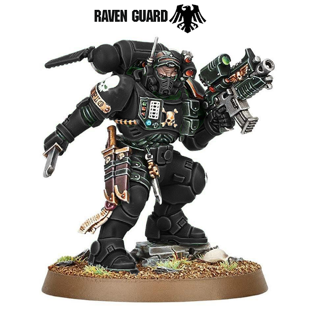 Teniente Infiltrators Raven Guard