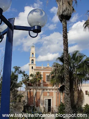 exterior of St. Peter's Church in Jaffa, Israel