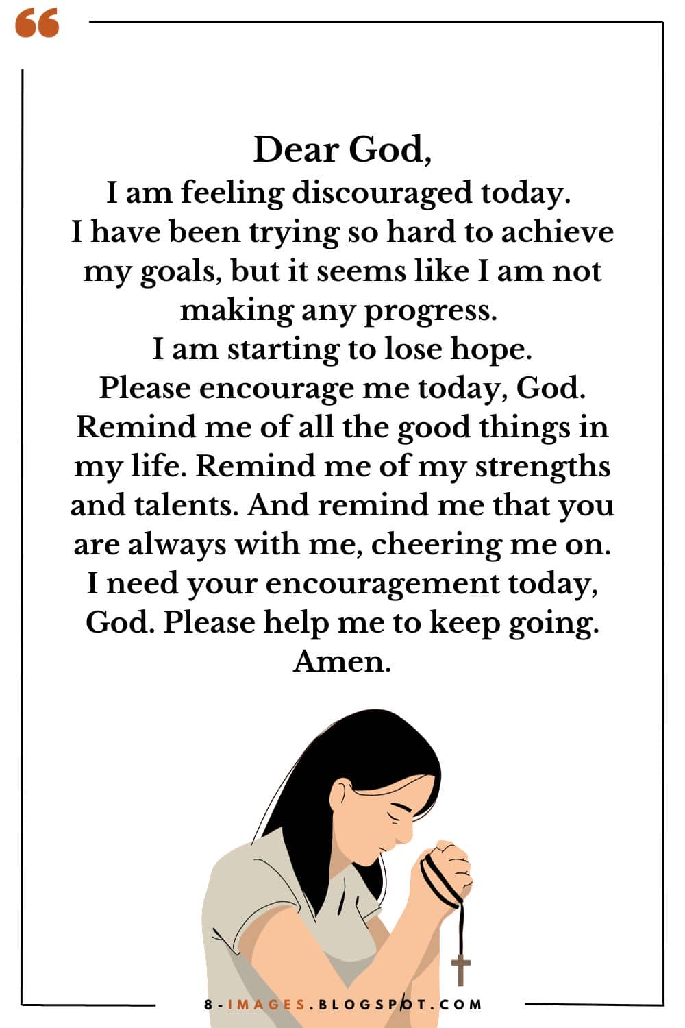 Prayer for Encouragement