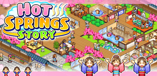 Kumpulan Game Simulasi Bisnis Kairosoft Terbaik Hotspring Story