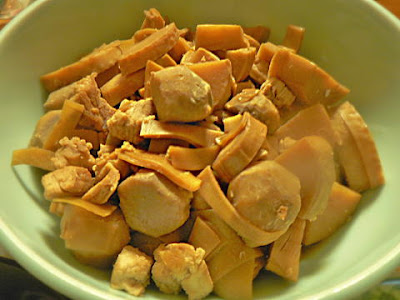 里芋と筍の煮物