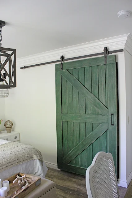 DIY barn door tutorial 