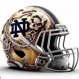 Notre Dame Fighting Irish Halloween Concept Helmets
