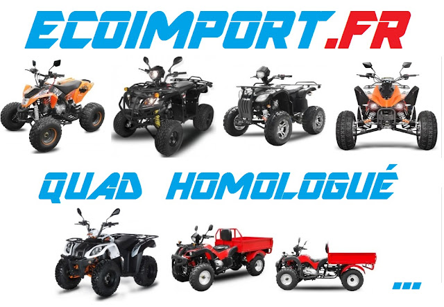 quad homologue route pas cher