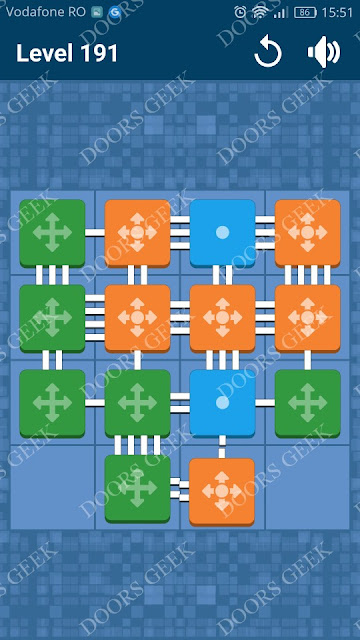 Connect Me - Logic Puzzle Level 191 Solution, Cheats, Walkthrough for android, iphone, ipad and ipod