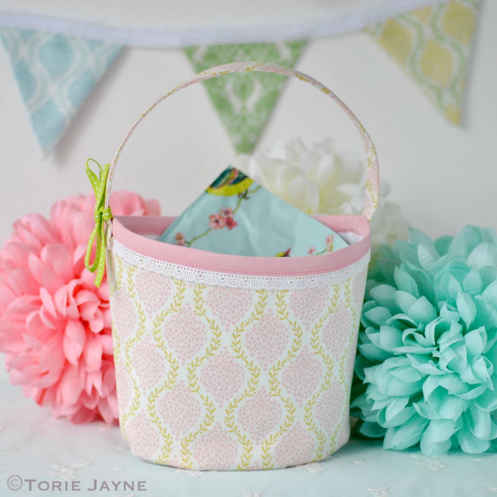 Fabric Basket DIY Tutorial