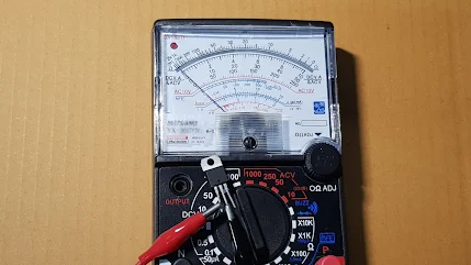 test  SCR  with  Multimeter