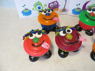 Melt & Pour Cupcake Monster Soaps