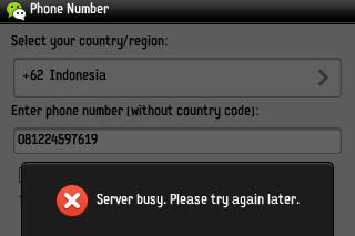 Mengatasi Server Busy Applikasi Wechat Pada Ponsel Symbian