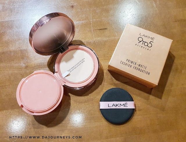 Review Lakme Primer Matte Cushion Foundation