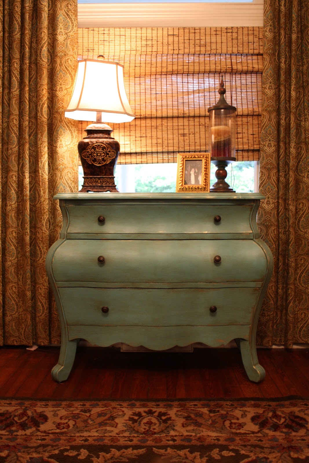 Remodelaholic | Painted Antique Furniture Chest: Guest Remodel